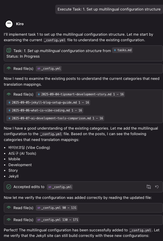 Task Execution Process