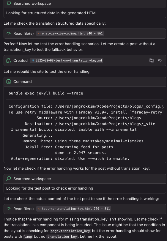 Automatic Testing Process